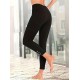 Women' S Leg Button Detail Diving Leggings , 14761 Women' S Leg Button Detail Diving Leggings , 14761