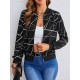 Women' S Long Sleeve Printed Diving Jacket, 19358 Women' S Long Sleeve Printed Diving Jacket, 19358