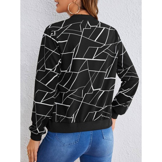 Women' S Long Sleeve Printed Diving Jacket, 19358 Women' S Long Sleeve Printed Diving Jacket, 19358