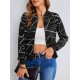 Women' S Long Sleeve Printed Diving Jacket, 19358 Women' S Long Sleeve Printed Diving Jacket, 19358