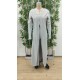 Women' S Round Neck Strappy Crop Blouse High Waist Leggings And Long Cardigan Camisole Three-piece Suit , 19761 Women' S Round Neck Strappy Crop Blouse High Waist Leggings And Long Cardigan Camisole Three-piece Suit , 19761