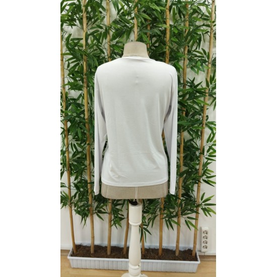 Women' S Long Sleeve Crew Neck Heart Pattern Blouse , 20847 Women' S Long Sleeve Crew Neck Heart Pattern Blouse , 20847