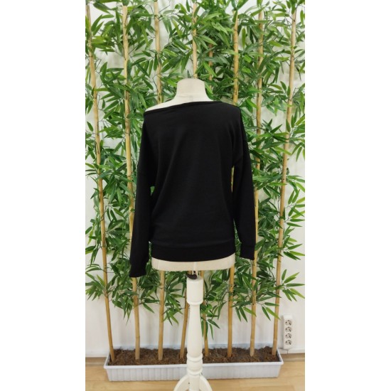 Women' S Long Sleeve One Shoulder Open Acrylic Blouse, 20901 Women' S Long Sleeve One Shoulder Open Acrylic Blouse, 20901