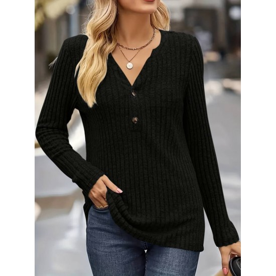 Women' S Long Sleeve V-neck Button-down Camisole Blouse , 20922 Women' S Long Sleeve V-neck Button-down Camisole Blouse , 20922