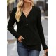 Women' S Long Sleeve V-neck Button-down Camisole Blouse , 20922 Women' S Long Sleeve V-neck Button-down Camisole Blouse , 20922