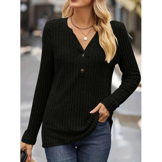 Women' S Long Sleeve V-neck Button-down Camisole Blouse , 20922 Women' S Long Sleeve V-neck Button-down Camisole Blouse , 20922
