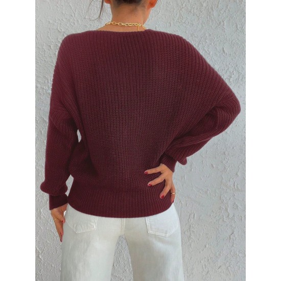 Kadın Uzun Kollu üç Düğmeli Triko Hırka, 10662