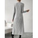Women' S Halter Round Neck Dress And Half Turtleneck Combination Raised Camisole Two-piece Suit, 21498 Women' S Halter Round Neck Dress And Half Turtleneck Combination Raised Camisole Two-piece Suit, 21498