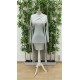 Women' S Halter Round Neck Dress And Half Turtleneck Combination Raised Camisole Two-piece Suit, 21498 Women' S Halter Round Neck Dress And Half Turtleneck Combination Raised Camisole Two-piece Suit, 21498