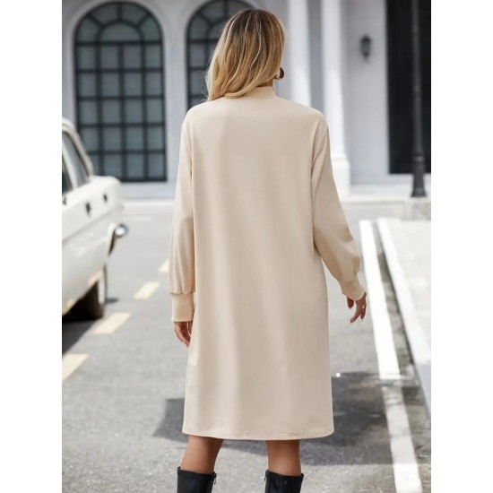 Women' S Long Sleeve Turtleneck Short Sleeve Diving Dress, 21486 Women' S Long Sleeve Turtleneck Short Sleeve Diving Dress, 21486