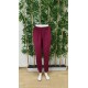 Women' S High Waist Elasticated Pocket Detail Velvet Trousers , 21627 Women' S High Waist Elasticated Pocket Detail Velvet Trousers , 21627