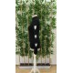 Kadın Uzun Kollu Yarı Balıkçı Yaka Pencere Detaylı Kolları Kalp Desen Taşlı Viskon Bluz , 23287 Kadın Uzun Kollu Yarı Balıkçı Yaka Pencere Detaylı Kolları Kalp Desen Taşlı Viskon Bluz , 23287