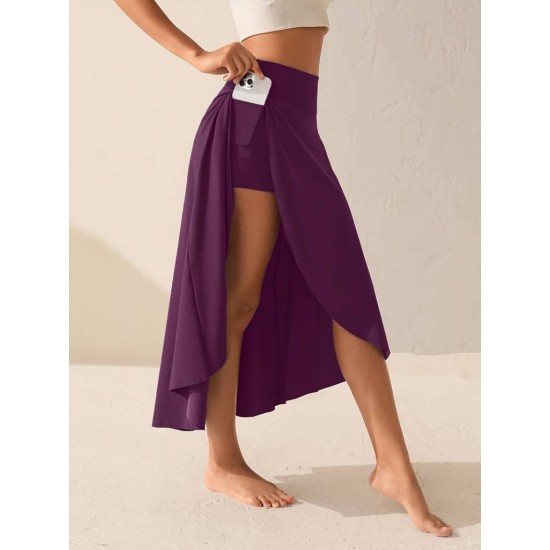 Kadın Cep Detay Taytlı Sandy Etek , 18938