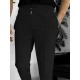 Men' S High Waist Lace-up Front Pocket Waffle Trousers , 23390 Men' S High Waist Lace-up Front Pocket Waffle Trousers , 23390
