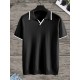 Men' S Long Sleeve Collared Knitted Blouse, 23521 Men' S Long Sleeve Collared Knitted Blouse, 23521