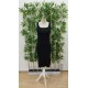 Women' S Strappy Square Neck Side Slit Midi Camisole Dress , 23582 Women' S Strappy Square Neck Side Slit Midi Camisole Dress , 23582