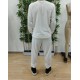 Men' S Long Sleeve Printed Detailed Two-piece Suit, 23601 Men' S Long Sleeve Printed Detailed Two-piece Suit, 23601