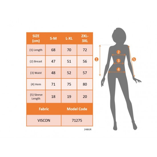 Kadın Kısa Kollu Beş Askılı Viskon Bluz, 23892 Kadın Kısa Kollu Beş Askılı Viskon Bluz, 23892