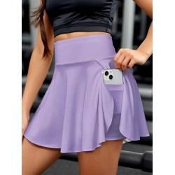Kadın Yüksek Bel Cepli Sandy Short Etek, 23955 Kadın Yüksek Bel Cepli Sandy Short Etek, 23955