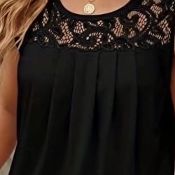 Kadın Askılı Yuvarlak Yaka Dantel Detaylı Viskon Bluz , 24152 Kadın Askılı Yuvarlak Yaka Dantel Detaylı Viskon Bluz , 24152