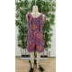 Women' S Patterned Wide-leg Single-breasted Jumpsuit With Shoulder Straps, 24338 Women' S Patterned Wide-leg Single-breasted Jumpsuit With Shoulder Straps, 24338