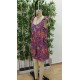 Women' S Patterned Wide-leg Single-breasted Jumpsuit With Shoulder Straps, 24338 Women' S Patterned Wide-leg Single-breasted Jumpsuit With Shoulder Straps, 24338