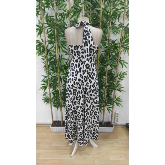 Kadın Omuzlardan Açık Boyundan çapraz Bağlama Detaylı Süprem Elbise , 24460 Kadın Omuzlardan Açık Boyundan çapraz Bağlama Detaylı Süprem Elbise , 24460