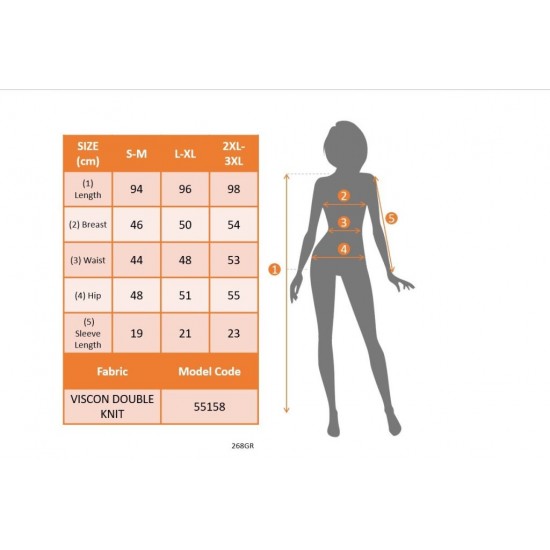 Kadın Kısa Kollu Yakalı Viskon Iki Iplik Elbise , 24455 Kadın Kısa Kollu Yakalı Viskon Iki Iplik Elbise , 24455