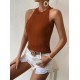Kadın Kolsuz Halter Yaka Mini Baklava Desenli Triko Bluz, 24553 Kadın Kolsuz Halter Yaka Mini Baklava Desenli Triko Bluz, 24553