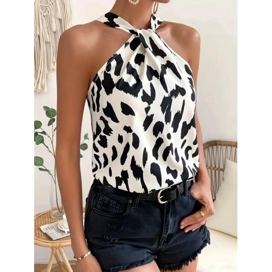 Kadın Omuzlardan Açık Boyundan Geçmeli Desenli Dalgıç Bluz , 24639 Kadın Omuzlardan Açık Boyundan Geçmeli Desenli Dalgıç Bluz , 24639