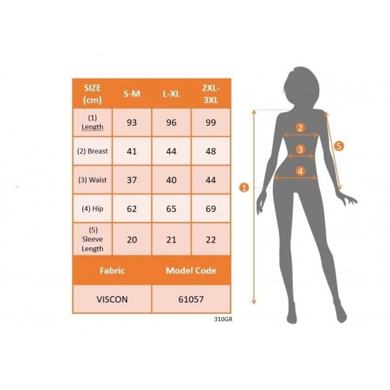 Kadın Kısa Kollu V Yakalı Zıt Renkli Brode Artı Viskon Elbise , 24723 Kadın Kısa Kollu V Yakalı Zıt Renkli Brode Artı Viskon Elbise , 24723
