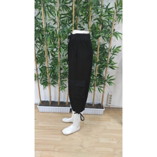 Kadın Yüksek Bel Beli Lastikli Bağcıklı Cepli Kargo Viskon Iki Iplik Pantolon , 24891 Kadın Yüksek Bel Beli Lastikli Bağcıklı Cepli Kargo Viskon Iki Iplik Pantolon , 24891