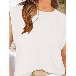 Kadın Kısa Kollu Bisiklet Yaka Viskon Bluz , 25176 Kadın Kısa Kollu Bisiklet Yaka Viskon Bluz , 25176