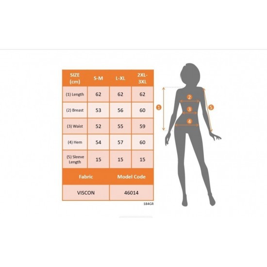 Kadın Kısa Kollu önü Yazı Baskılı Basic Süprem Bluz, 25267 Kadın Kısa Kollu önü Yazı Baskılı Basic Süprem Bluz, 25267