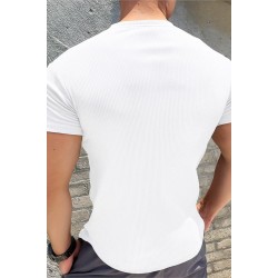 Erkek Kısa Kollu Bisiklet Yaka Burgu Bluz, 25374 Erkek Kısa Kollu Bisiklet Yaka Burgu Bluz, 25374
