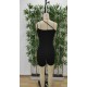 Kadın Asimetrik Askılı Mini Kaşkorse Bodycon Tulum , 25424 Kadın Asimetrik Askılı Mini Kaşkorse Bodycon Tulum , 25424