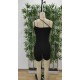 Kadın Asimetrik Askılı Mini Kaşkorse Bodycon Tulum , 25424 Kadın Asimetrik Askılı Mini Kaşkorse Bodycon Tulum , 25424