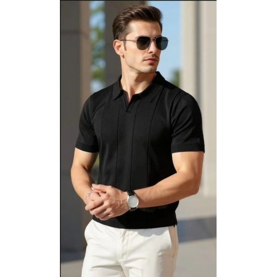 Erkek Kısa Kollu Polo Yakalı Triko Bluz, 25485 Erkek Kısa Kollu Polo Yakalı Triko Bluz, 25485
