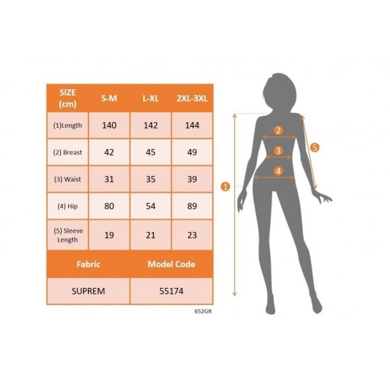 Kadın Kısa Kollu Kruvaze Yaka Beli Lastikli Süprem Maksi Boy Elbise, 25490 Kadın Kısa Kollu Kruvaze Yaka Beli Lastikli Süprem Maksi Boy Elbise, 25490