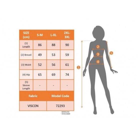 Kadın Sıfır Kol şerit Detaylı V Yaka Viskon Elbise , 25694 Kadın Sıfır Kol şerit Detaylı V Yaka Viskon Elbise , 25694