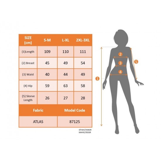 Kadın Kısa Kollu Düğmeli Ve Kemerli Atlas Elbise , 25769
