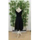 Düşük Omuz Eteği Pileli Krep Midi Boy Elbise, 25909 Düşük Omuz Eteği Pileli Krep Midi Boy Elbise, 25909