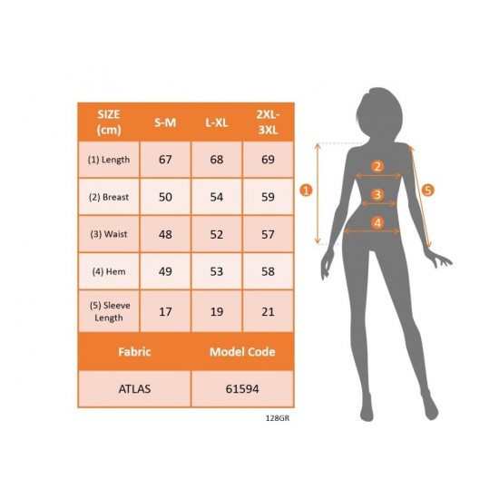 Kadın Kısa Yarasa Kollu Bisiklet Yaka çizgi Desenli Atlas Bluz, 26038 Kadın Kısa Yarasa Kollu Bisiklet Yaka çizgi Desenli Atlas Bluz, 26038
