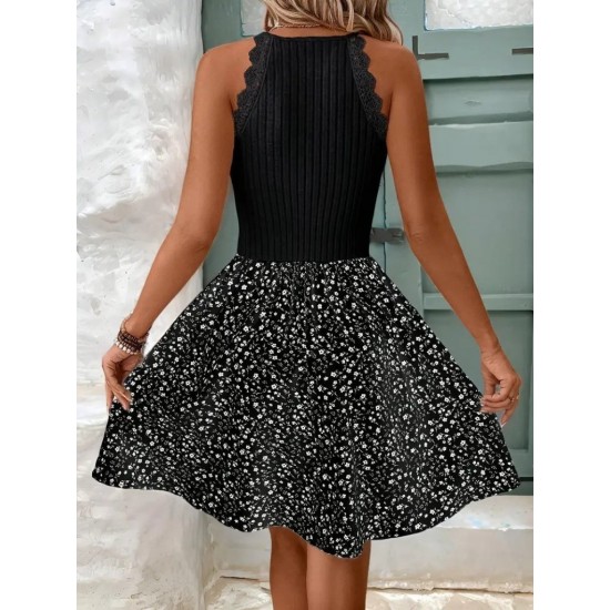 Kadın Omuzlardan Açık Reglan Kol Detaylı üst Fırfırlı Kaşkorse Alt Süprem Elbise , 26107