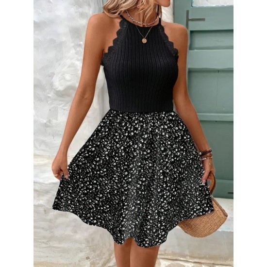 Kadın Omuzlardan Açık Reglan Kol Detaylı üst Fırfırlı Kaşkorse Alt Süprem Elbise , 26107