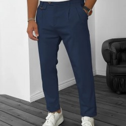Erkek Belden Düğmeli Cepli Dokuma Pantolon , 26176 Erkek Belden Düğmeli Cepli Dokuma Pantolon , 26176