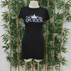 Kadın Kısa Kollu Queen Baskı Iki Iplik Mini Elbise , 26743 Kadın Kısa Kollu Queen Baskı Iki Iplik Mini Elbise , 26743