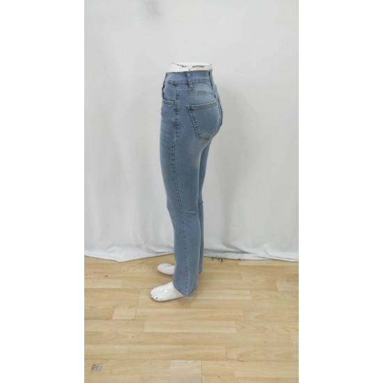 Kadın Yüksek Bel İspanyol Paça Kot Pantolon , 26772 Kadın Yüksek Bel İspanyol Paça Kot Pantolon , 26772