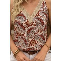 Kadın Askılı V Yaka Dantelli Süprem Bluz, 26812 Kadın Askılı V Yaka Dantelli Süprem Bluz, 26812