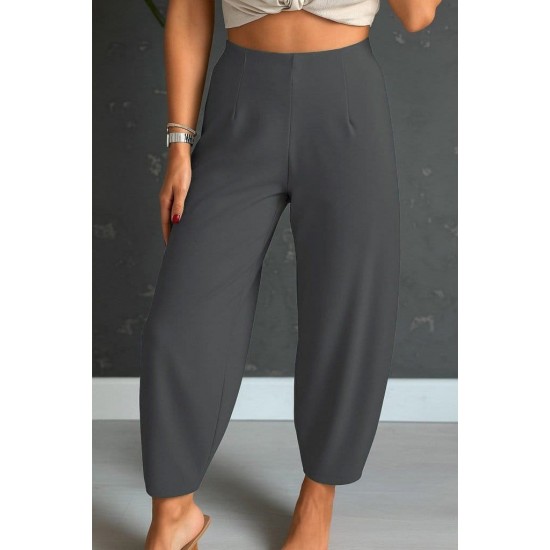 Kadın Yüksek Bel Krep Pantolon , 26805